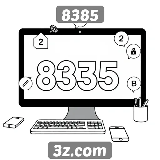 Análise das principais funcionalidades do site 8385