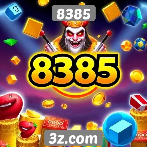 8385 oferece ampla variedade de jogos online